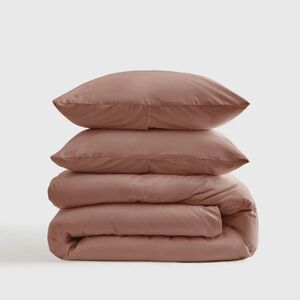 Quince Classic Organic Percale Duvet Cover Set